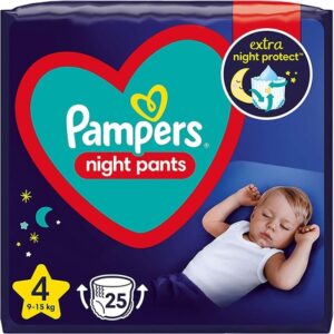 PAMPERS NIGHT PANTS ΜΕΓ 4 4X25 VP