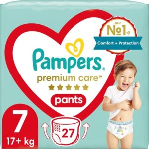 PAMPERS PREMIUM PANTS ΜΕΓ 7 3X27 JUMBO