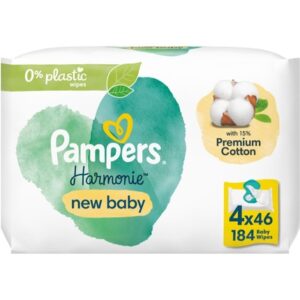 PAMPERS WIPES HARMONIE NEW BABY 3X4X46