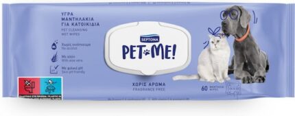 SEPTONA PET ME WIPES FRAGFR 60  (*12)