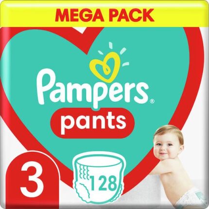 PAMPERS PANTS ΜΕΓ 3 1X128 MP