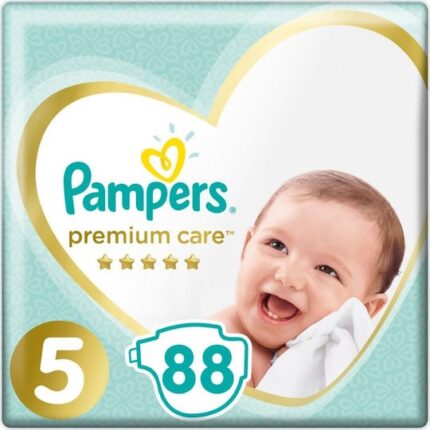 PAMPERS PREMIUM CARE ΜΕΓ 5 1X88 MP
